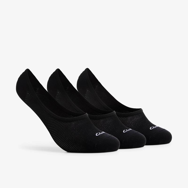 Clarks 3 Pack Liners μαυρα | CLKS-84187
