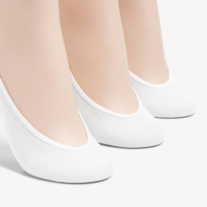 Clarks 3 pack Solid Liner Sock ασπρα | CLKS-84634