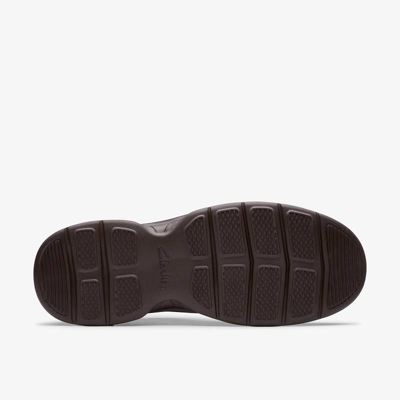 Clarks Bradley Up σκούρο καφε | CLKS-84588