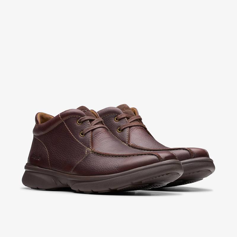 Clarks Bradley Up σκούρο καφε | CLKS-84588