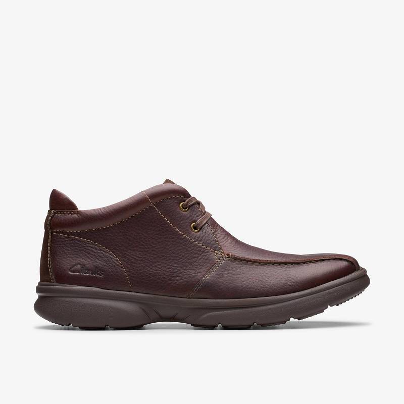 Clarks Bradley Up σκούρο καφε | CLKS-84588