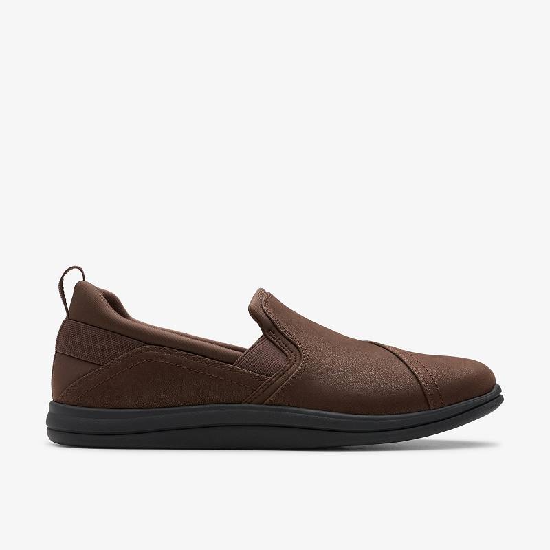 Clarks Breeze Dawn καφε | CLKS-84783