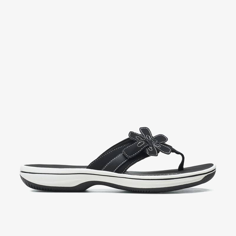 Clarks Brinkley Flora μαυρα | CLKS-84912