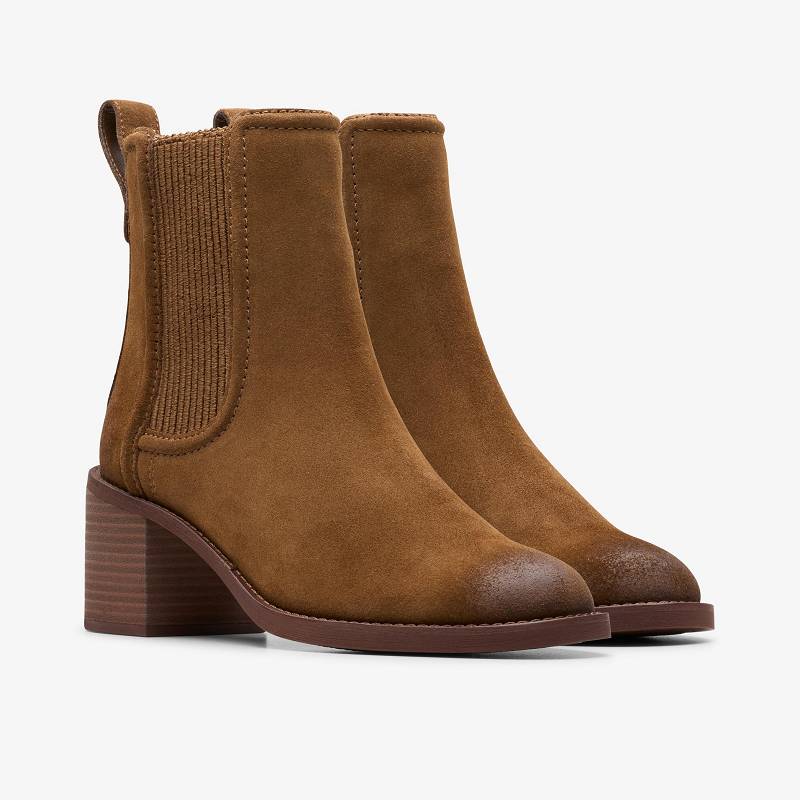 Clarks Chamberly Top καφε | CLKS-85482