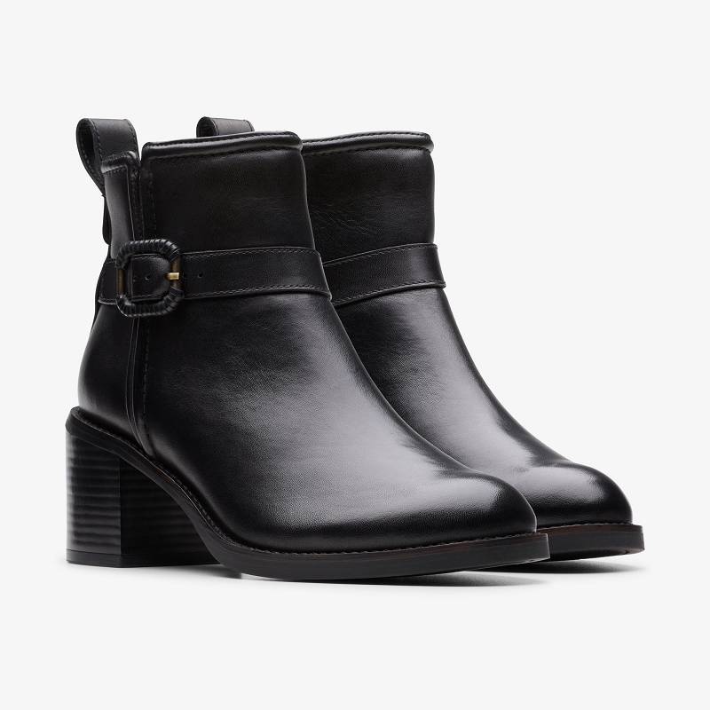 Clarks Chamberly Trim μαυρα | CLKS-85095