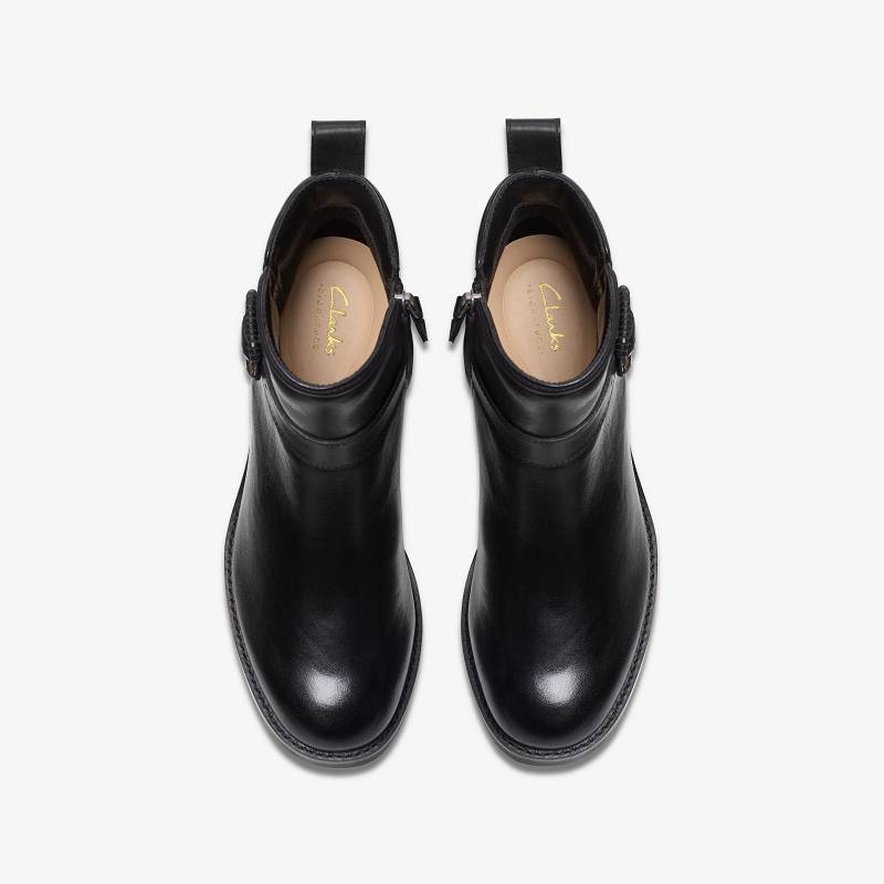 Clarks Chamberly Trim μαυρα | CLKS-85095
