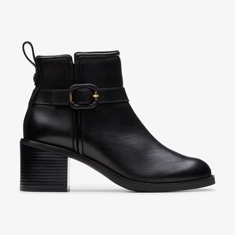 Clarks Chamberly Trim μαυρα | CLKS-85095