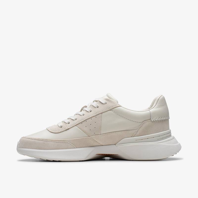 Clarks Craft Pace ασπρα | CLKS-84234