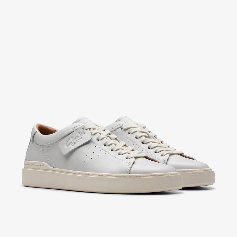 Clarks Craft Swift ασπρα | CLKS-84221