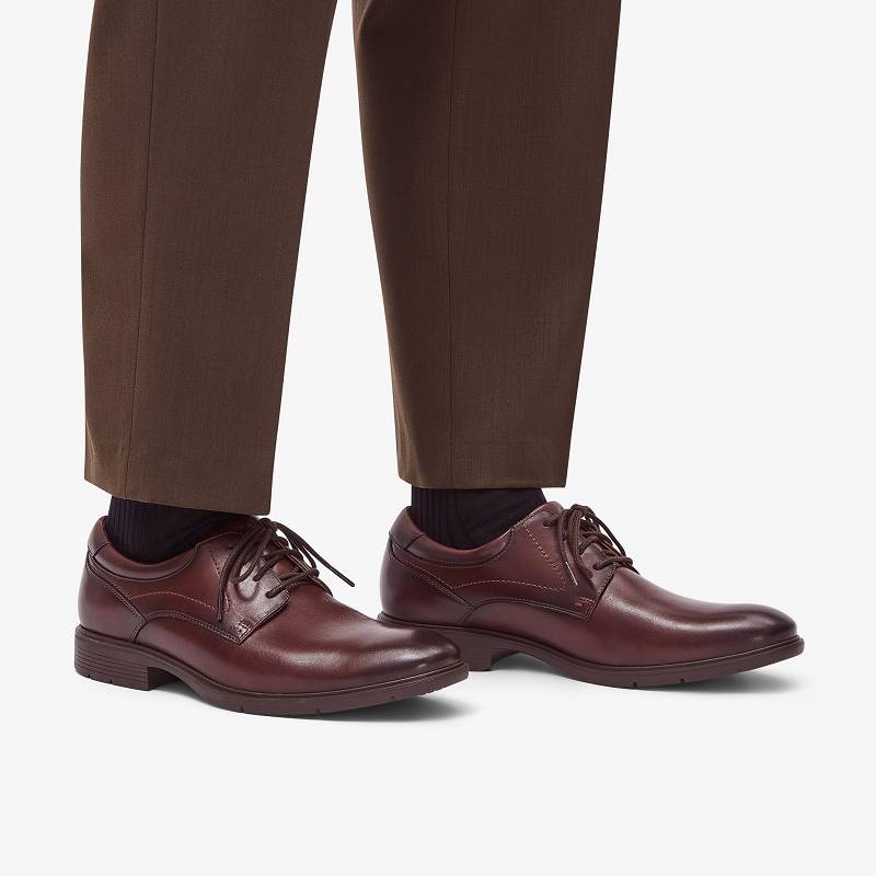 Clarks Eldredge Plain σκούρο καφε | CLKS-84384