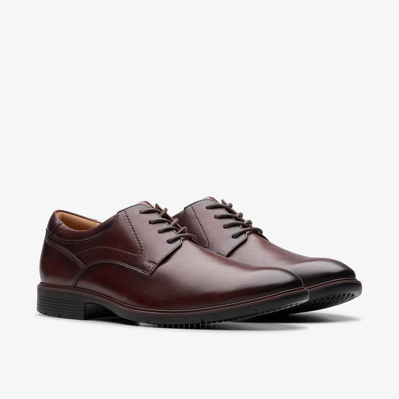 Clarks Eldredge Plain σκούρο καφε | CLKS-84384