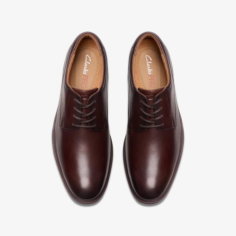 Clarks Eldredge Plain σκούρο καφε | CLKS-84384