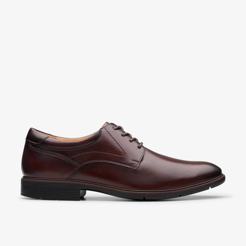 Clarks Eldredge Plain σκούρο καφε | CLKS-84384