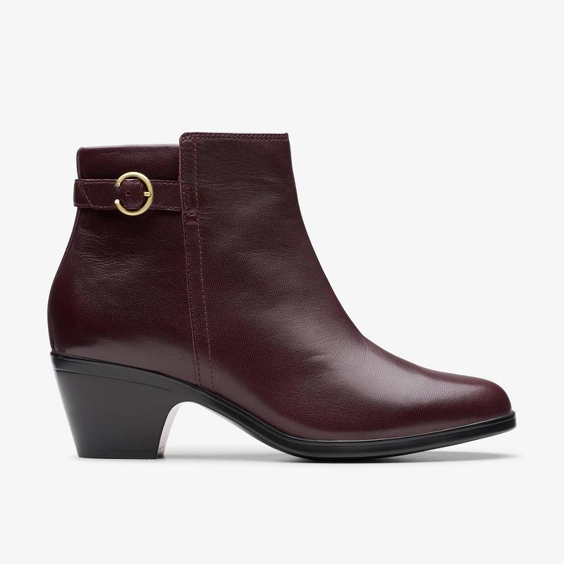 Clarks Emily 2 Belle μπορντο | CLKS-85540