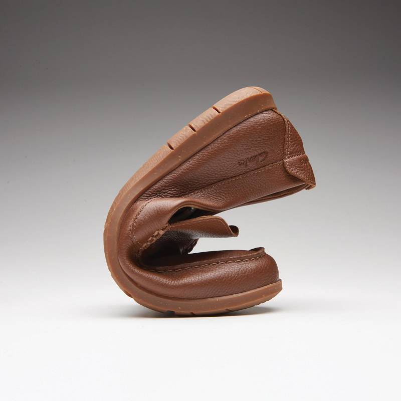 Clarks Flexway Step ανοιχτο καφε | CLKS-84293