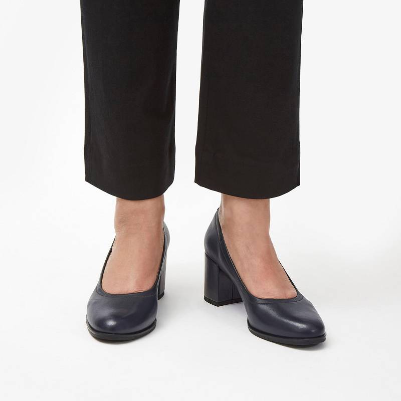 Clarks Freva 55 Court σκουρο μπλε | CLKS-85002