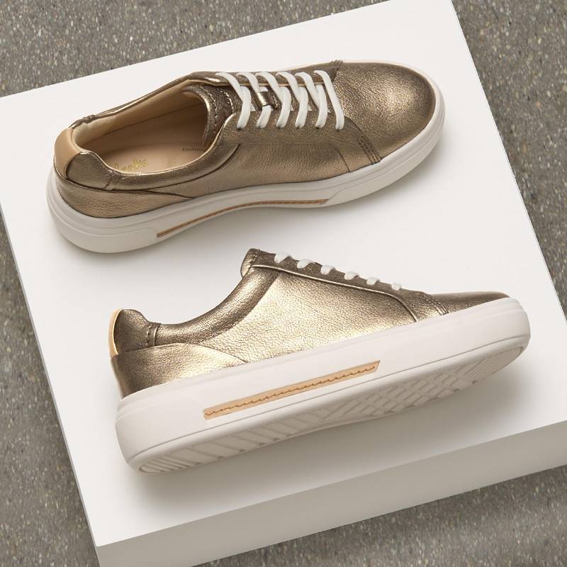 Clarks Hollyhock Walk μεταλλικός | CLKS-84689