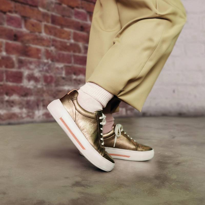 Clarks Hollyhock Walk μεταλλικός | CLKS-84689