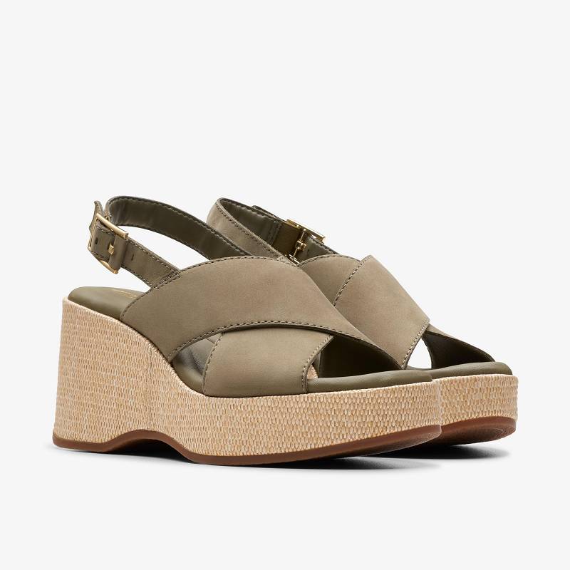 Clarks Manon Wish Ελιά | CLKS-84749