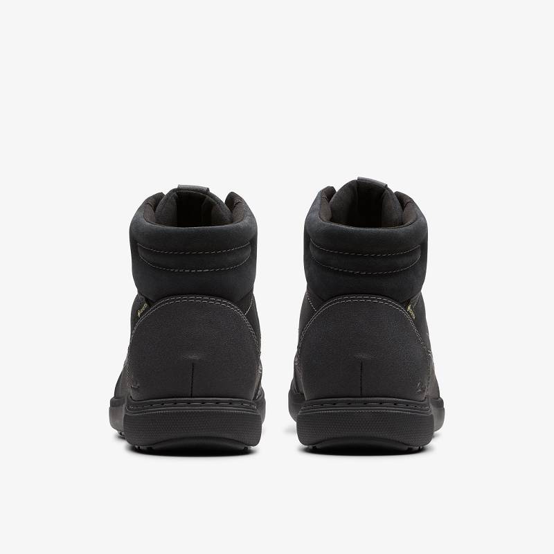 Clarks Mapstone Hi Gore-Tex μαυρα | CLKS-84250