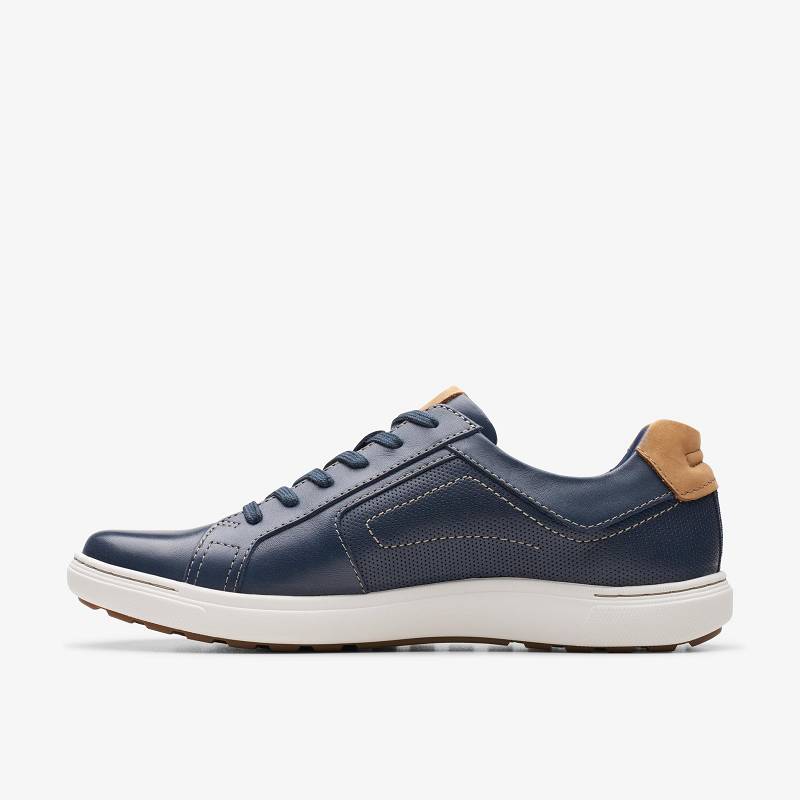Clarks Mapstone Lace σκουρο μπλε | CLKS-84224