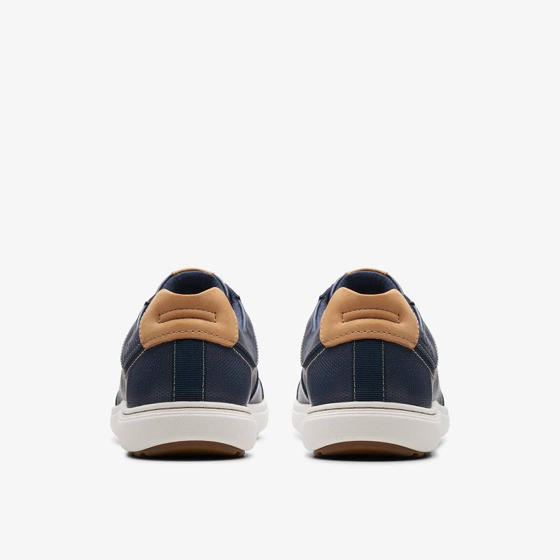 Clarks Mapstone Lace σκουρο μπλε | CLKS-84224