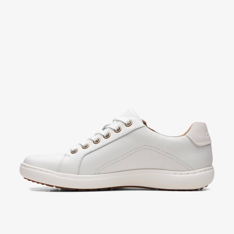 Clarks Nalle Lace ασπρα | CLKS-85317