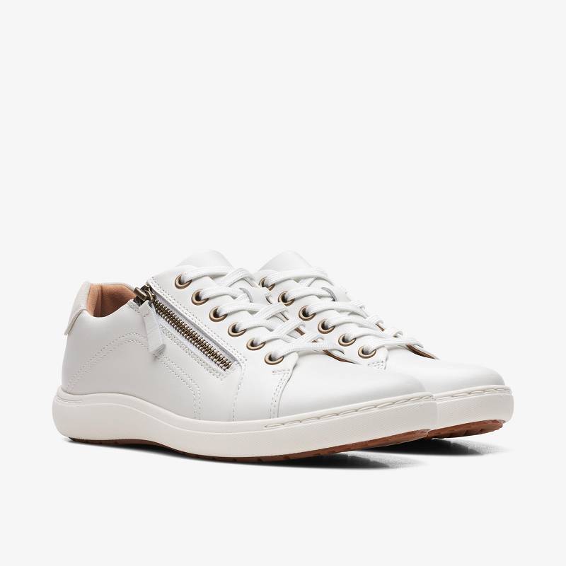 Clarks Nalle Lace ασπρα | CLKS-85317