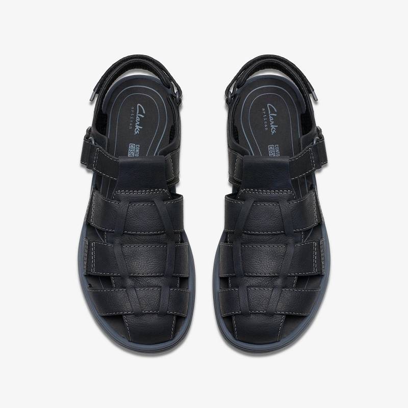 Clarks Saltway Cove μαυρα | CLKS-84216