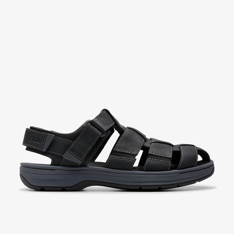 Clarks Saltway Cove μαυρα | CLKS-84216