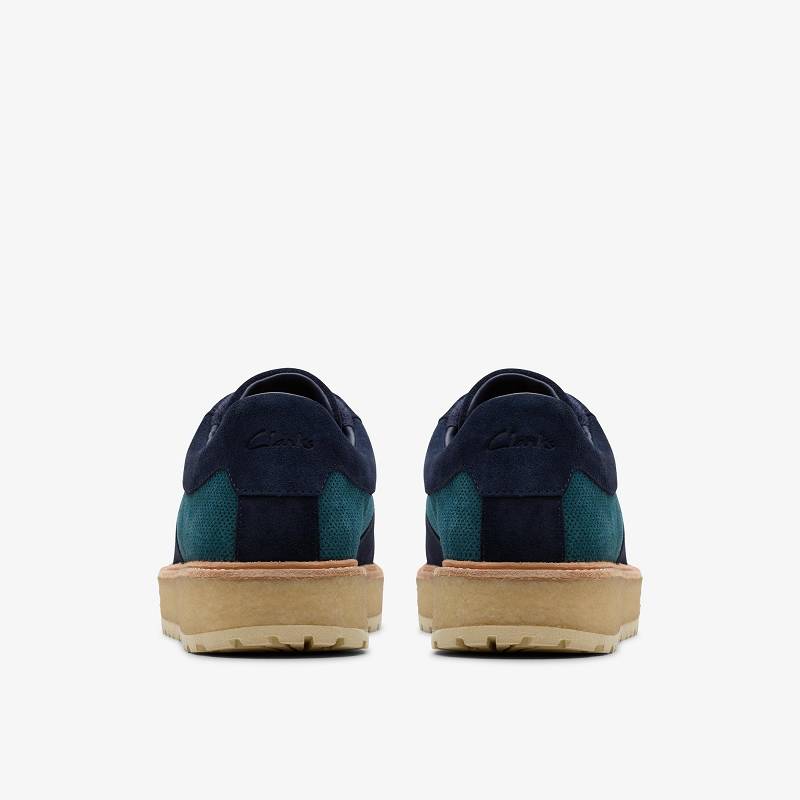 Clarks Sandford 2 X Ronnie Fieg Blue Multicolor μπλε | CLKS-84256