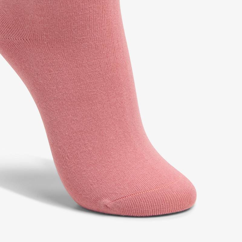 Clarks Solid Dress Crew Sock ροζ | CLKS-84632
