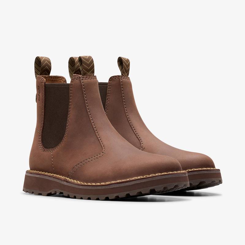 Clarks Solsbury Easy σκούρο καφε | CLKS-84379