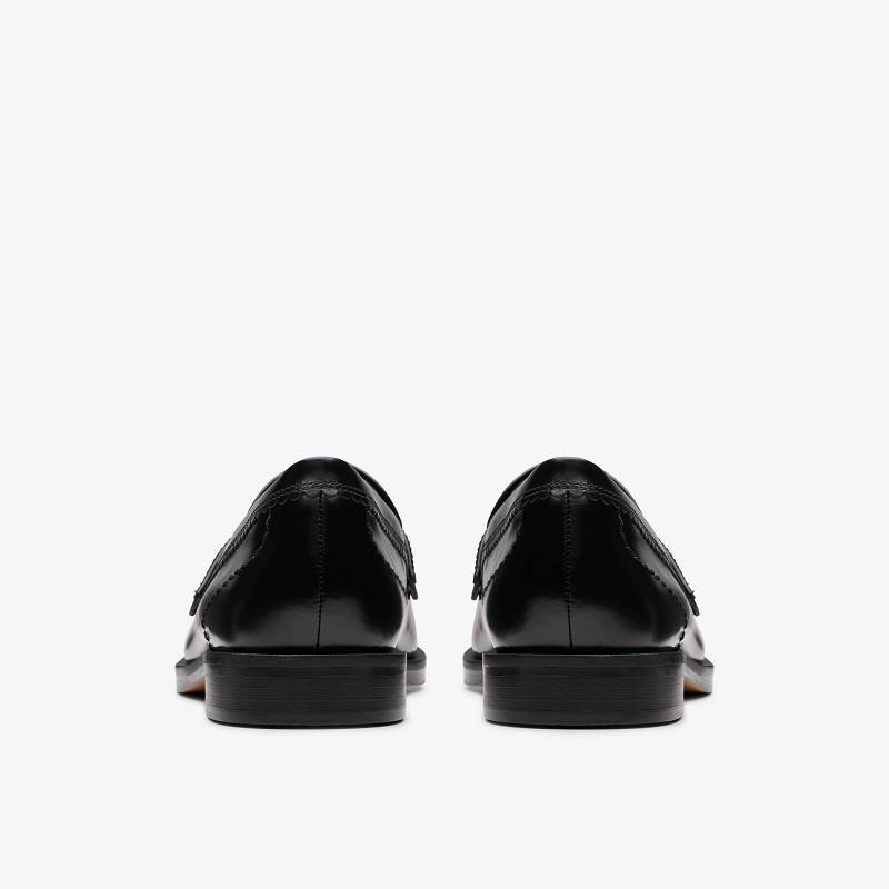 Clarks Straven Edge μαυρα | CLKS-85025