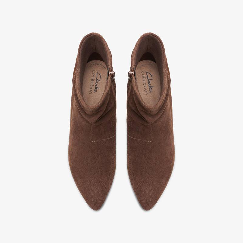 Clarks Teresa Skip γκρι καφε | CLKS-85100