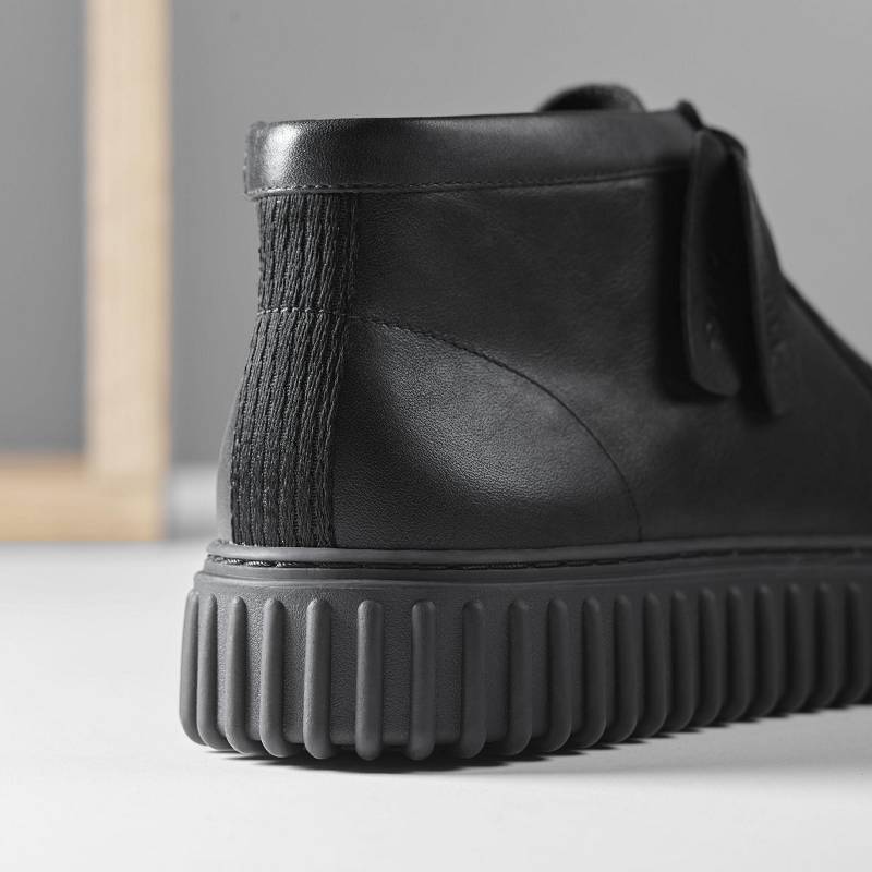 Clarks Torhill Hi μαυρα | CLKS-84625