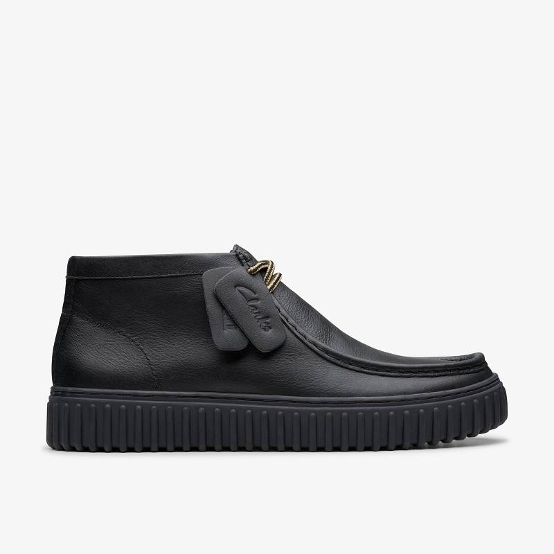 Clarks Torhill Hi μαυρα | CLKS-84625