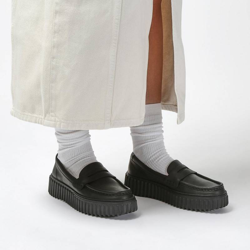Clarks Torhill Penny μαυρα | CLKS-85381