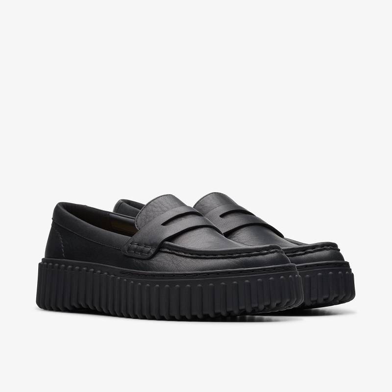 Clarks Torhill Penny μαυρα | CLKS-85381