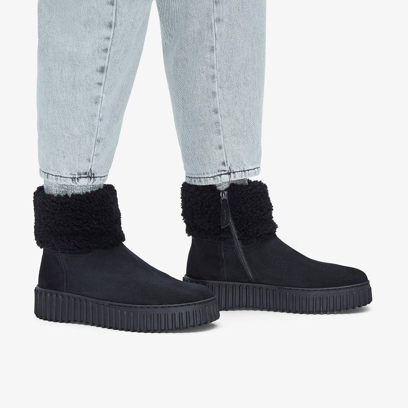 Clarks Torhill Turn μαυρα | CLKS-85492