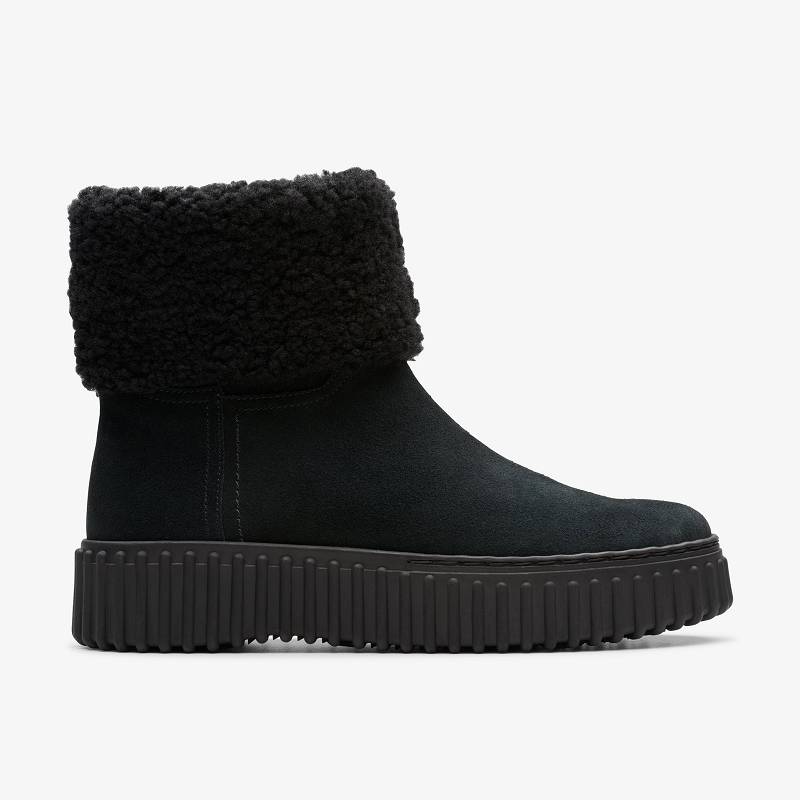 Clarks Torhill Turn μαυρα | CLKS-85492