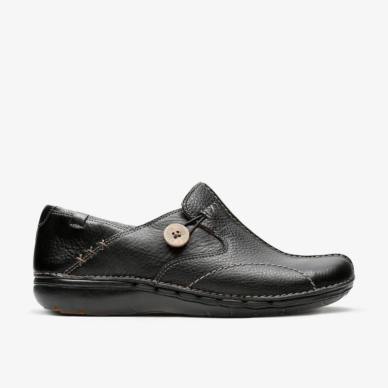 Clarks Un Loop μαυρα | CLKS-84849