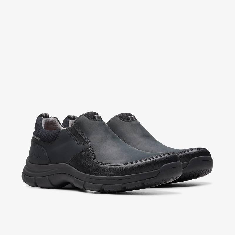 Clarks Walpath Step μαυρα | CLKS-84289