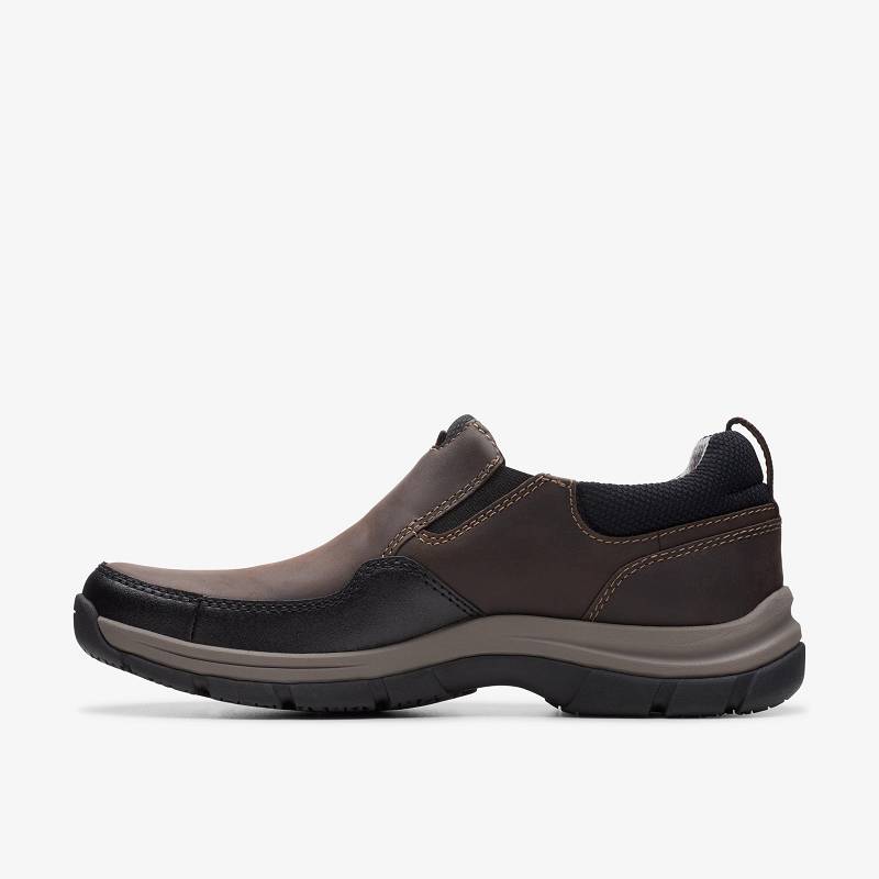Clarks Walpath Step σκούρο καφε | CLKS-84290