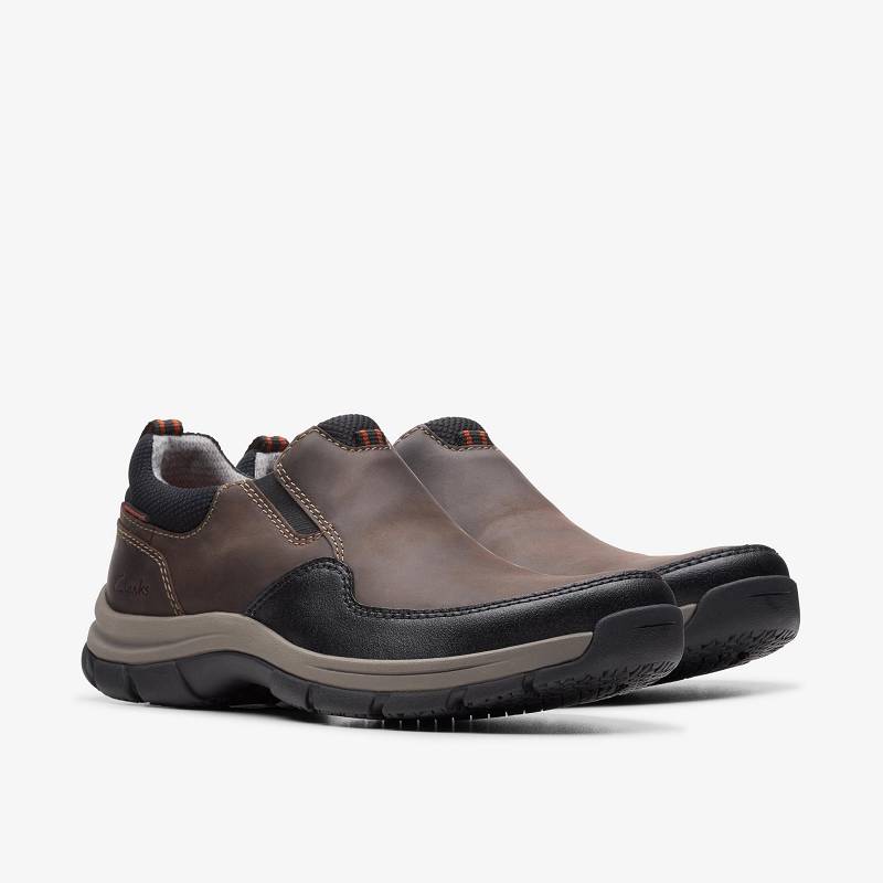 Clarks Walpath Step σκούρο καφε | CLKS-84290