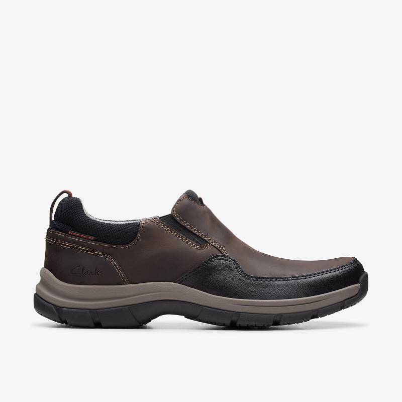 Clarks Walpath Step σκούρο καφε | CLKS-84290